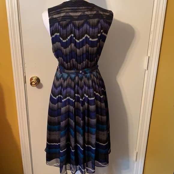 DVF Bali Silk Chiffon Wrap Dress 6 - Picture 11 of 15
